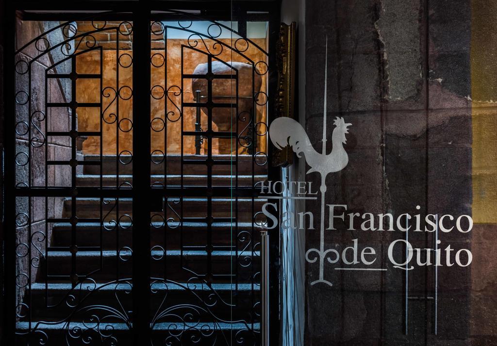 Hotel San Francisco De กีโต ภายนอก รูปภาพ